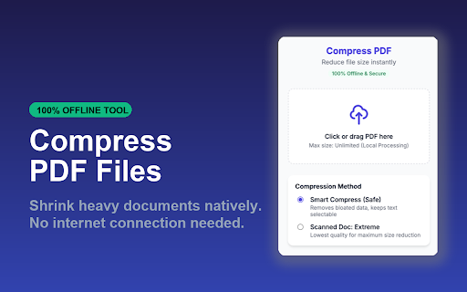 Compress PDF - Offline screenshot