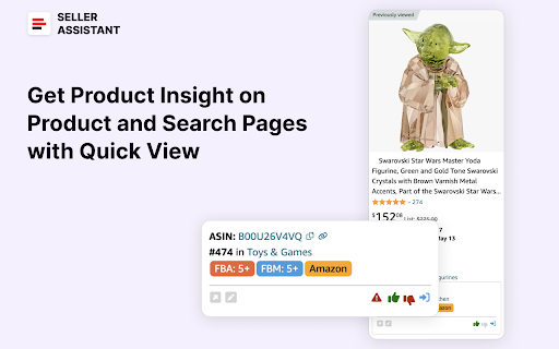 Seller Assistant — Amazon Product Research Tool screenshot