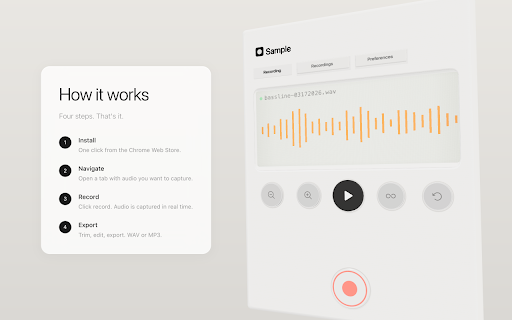Sample screenshot