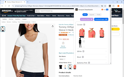 Amazon Images Downloader screenshot