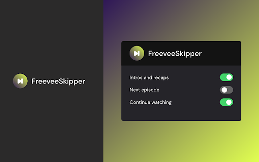 Amazon Prime Freevee Skipper: skip ads, intros & more [QVI] screenshot