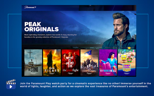 Paramount Plus Watch Party screenshot