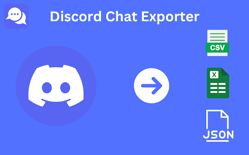Discord Chat Exporter - Export Discord messages and attachments screenshot