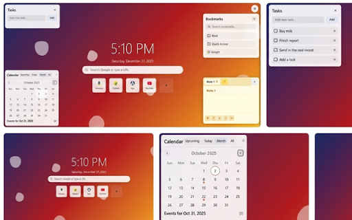 Aura Dashboard Live Wallpaper screenshot