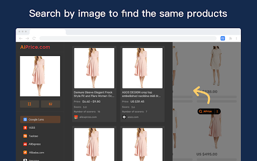 AiPrice(AliPrice) for Google Lens screenshot