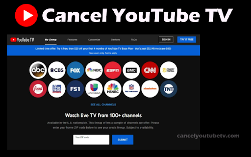 Cancel Youtube TV [Latest Update] screenshot