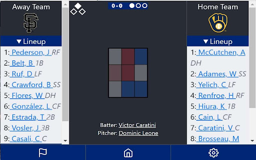 Baseball Streaming Extension screenshot