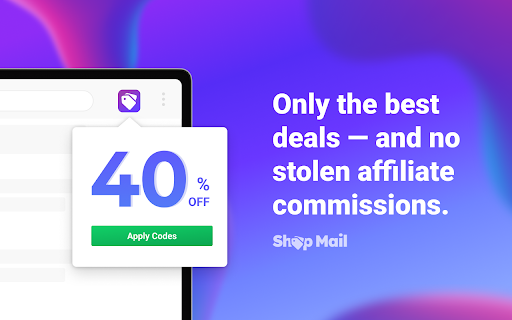 Shop Mail — Hidden Coupons, Custom Promo Codes, Unbelievable Deals screenshot