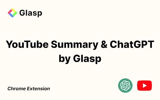 YouTube Summary & ChatGPT by Glasp screenshot
