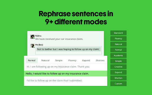 Quillbot: AI Writing Assistant to Grammar Check, Paraphrase & Translate screenshot