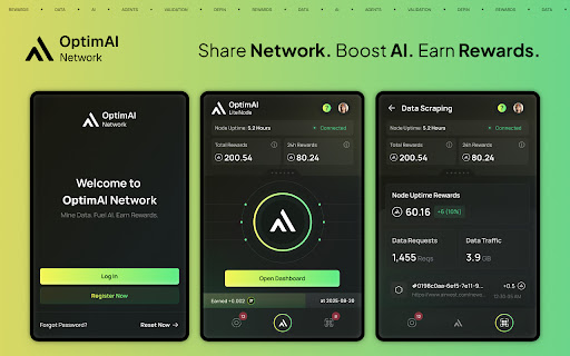 OptimAI Lite Node screenshot