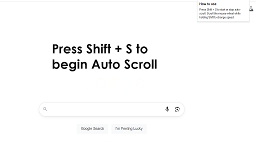 Auto Scroll screenshot