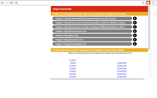 Image Downloader Professional Premium screenshot