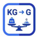 KG to G Converter & Custom PDF Conversion - BestMetricConveresion icon