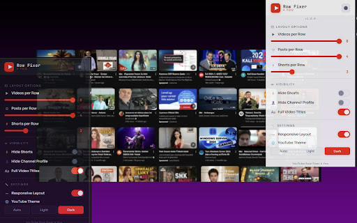 YouTube Row Fixer 4 You screenshot