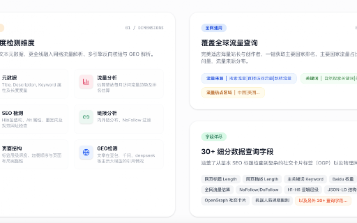 CSDN SEO 页面检测 screenshot
