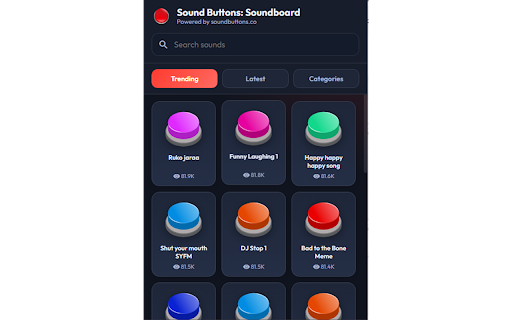 Sound Buttons: Soundboard screenshot