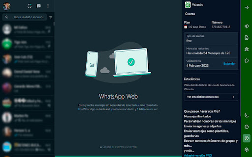 WasuboBlue - Chatbot - Marketing - Conversation Flows screenshot