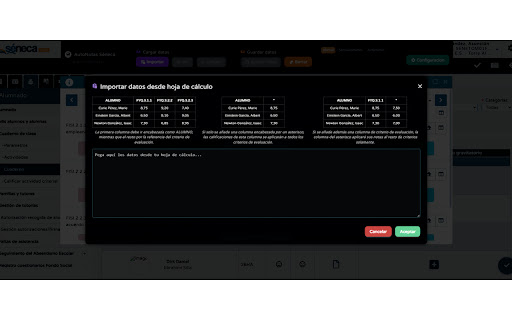 AutoNotas Séneca screenshot