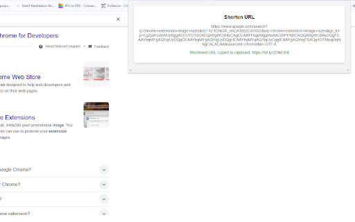 URL Shortener screenshot