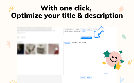 TikGPT: Tiktok Listing Optimizer screenshot