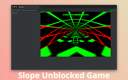 Slope Unblocked Game screenshot