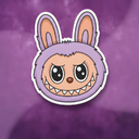 Labubu Purple Mischievous Live Wallpaper icon