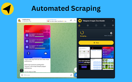 Telegram Images Downloader - TG Downloader screenshot