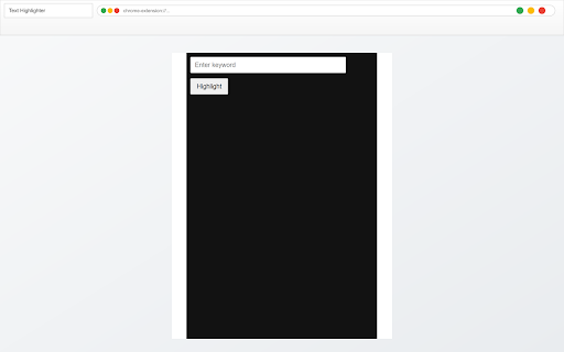 Text Highlighter screenshot