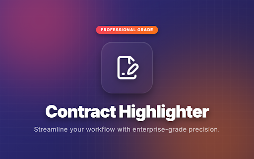 Contract Scanner: Highlight Risky Clauses screenshot