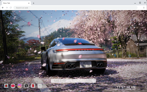 Forza Horizon 6 Porsche Live Wallpaper screenshot