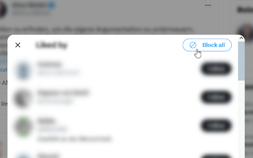 Likers Blocker screenshot