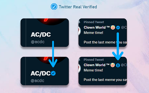 Twitter Real Verified screenshot