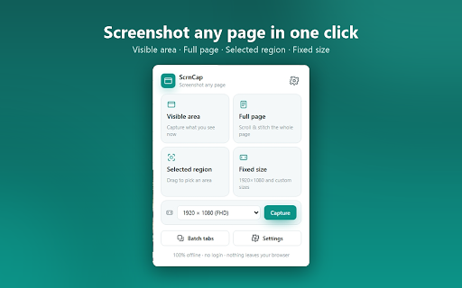 ScrnCap – Screenshot & Full Page Capture screenshot