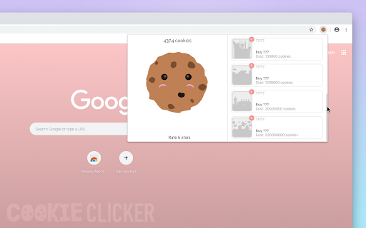 Cookie Clicker - Clicker game screenshot