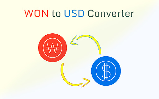 WON to USD screenshot