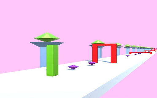 Shape Shift Parkour Unblocked screenshot