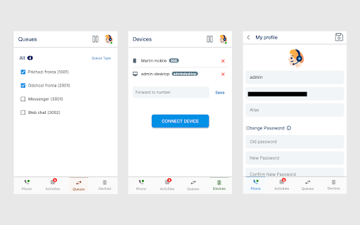 Daktela screenshot