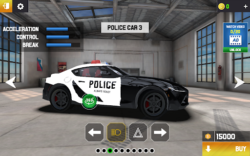 Police Car Simulator – Driving & Chase Game screenshot