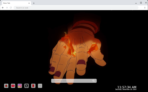 Sukuna Vs Jogo Flames Jujutsu Kaisen Live Wallpaper screenshot