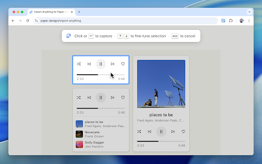 Paper Snapshot screenshot