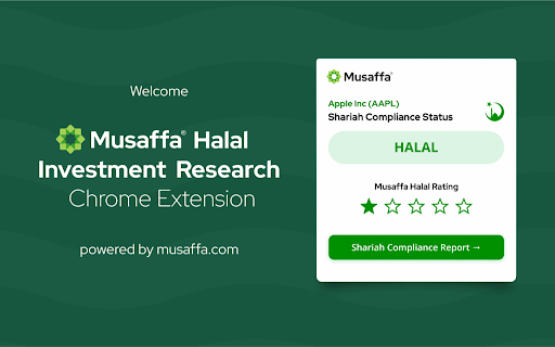 Musaffa: Halal Stock Scanner screenshot
