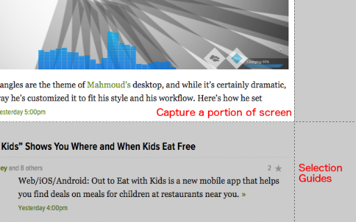 Easy Screenshot - a Web Clipper screenshot