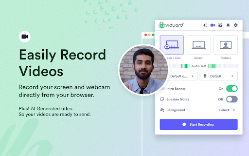Vidyard - Screen Recorder & Screen Capture screenshot