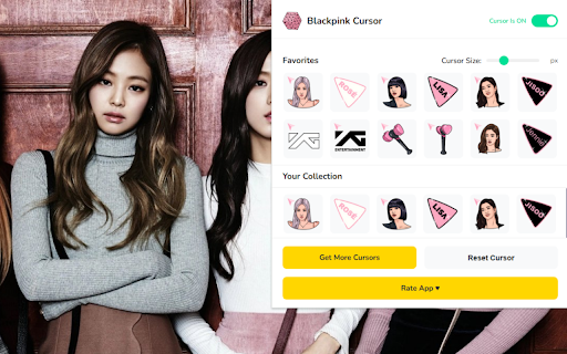 Blackpink Cursor ★ Custom Cursor for Chrome™ screenshot