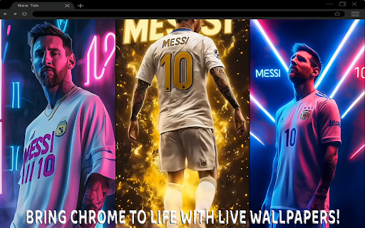 Lionel Messi Live Wallpaper screenshot