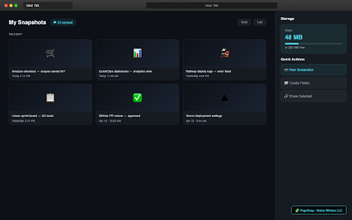 PageSnap - Screenshot & Annotate screenshot