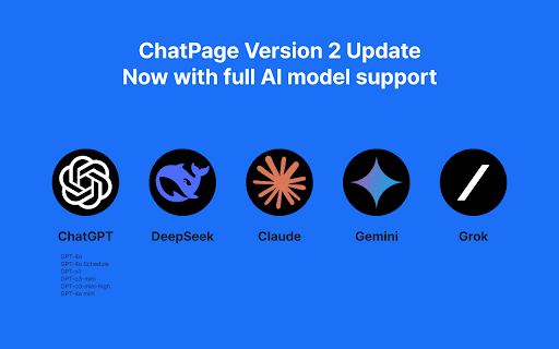 ChatPage - YouTube Summary | ChatGPT, Claude, Gemini Support screenshot