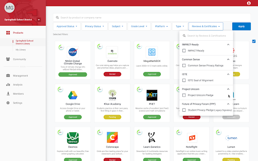 LearnPlatform for Educators screenshot
