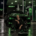 One Piece Zoro Green Night Drive Live Wallpaper icon